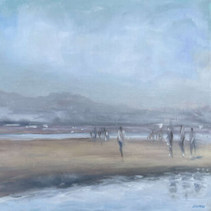 Seascape Painting of Sandymount Strand. Check out our large selection of Irish seascape paintings for sale.